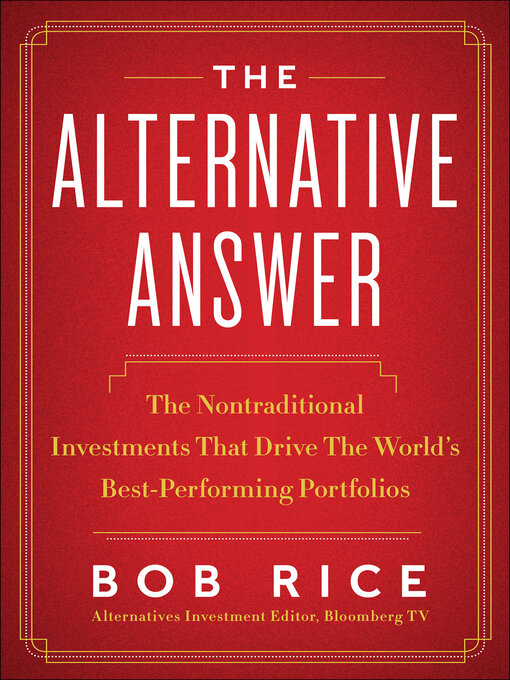 Title details for The Alternative Answer by Bob Rice - Wait list